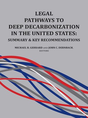 cover image of Legal Pathways to Deep Decarbonization in the United States